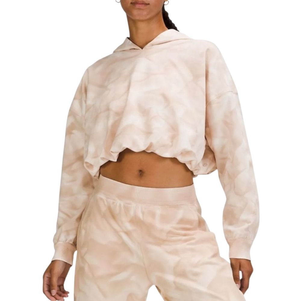 Lululemon LA All Yours Bubble Hem Hoodie - Cafe